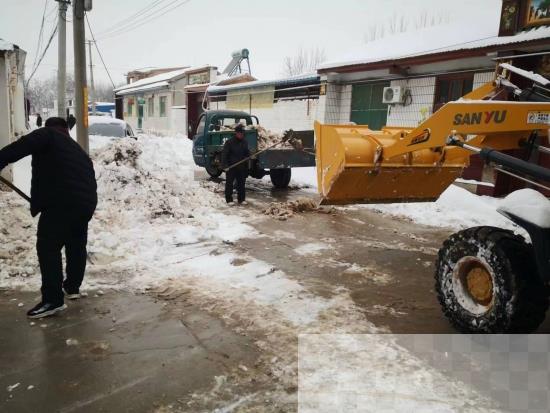 临清市交通运输局全市农村道路除雪保畅通简报